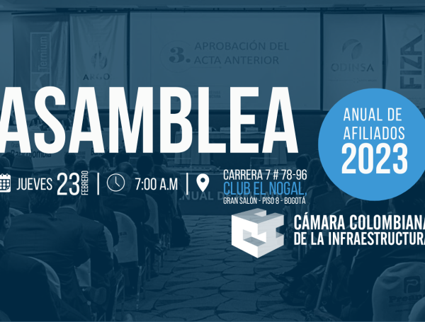 Asamblea anual de afiliados – Cámara Colombiana de la Infraestructura